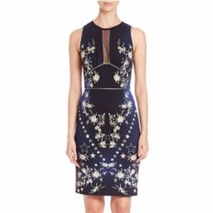 Roberto Cavalli Pretty Thing Print Jersey Sheath Dress